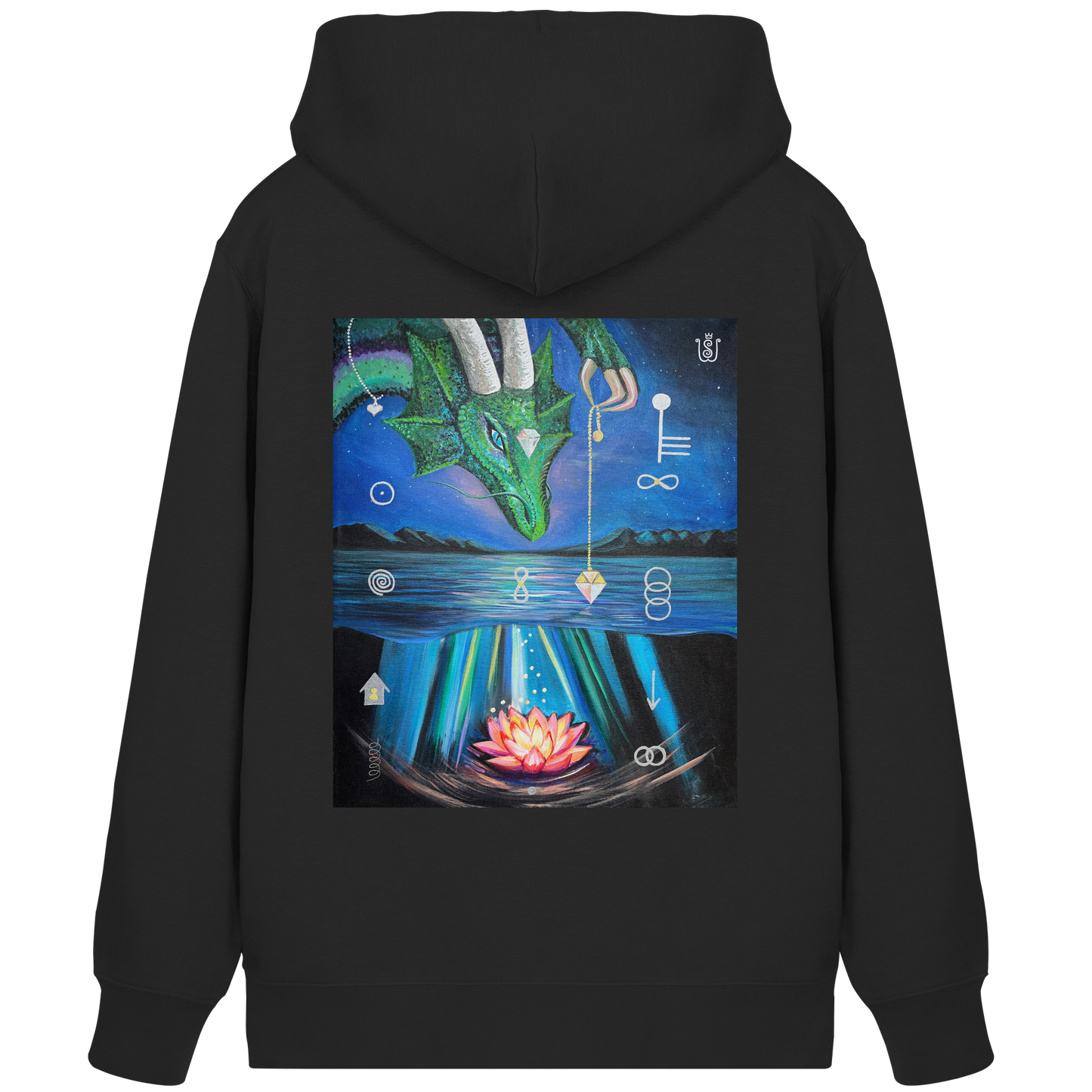 Zeitenwende-Drache - Organic Zipper