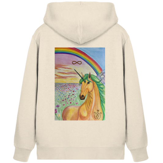 Das Brücken-Einhorn - Organic Zipper