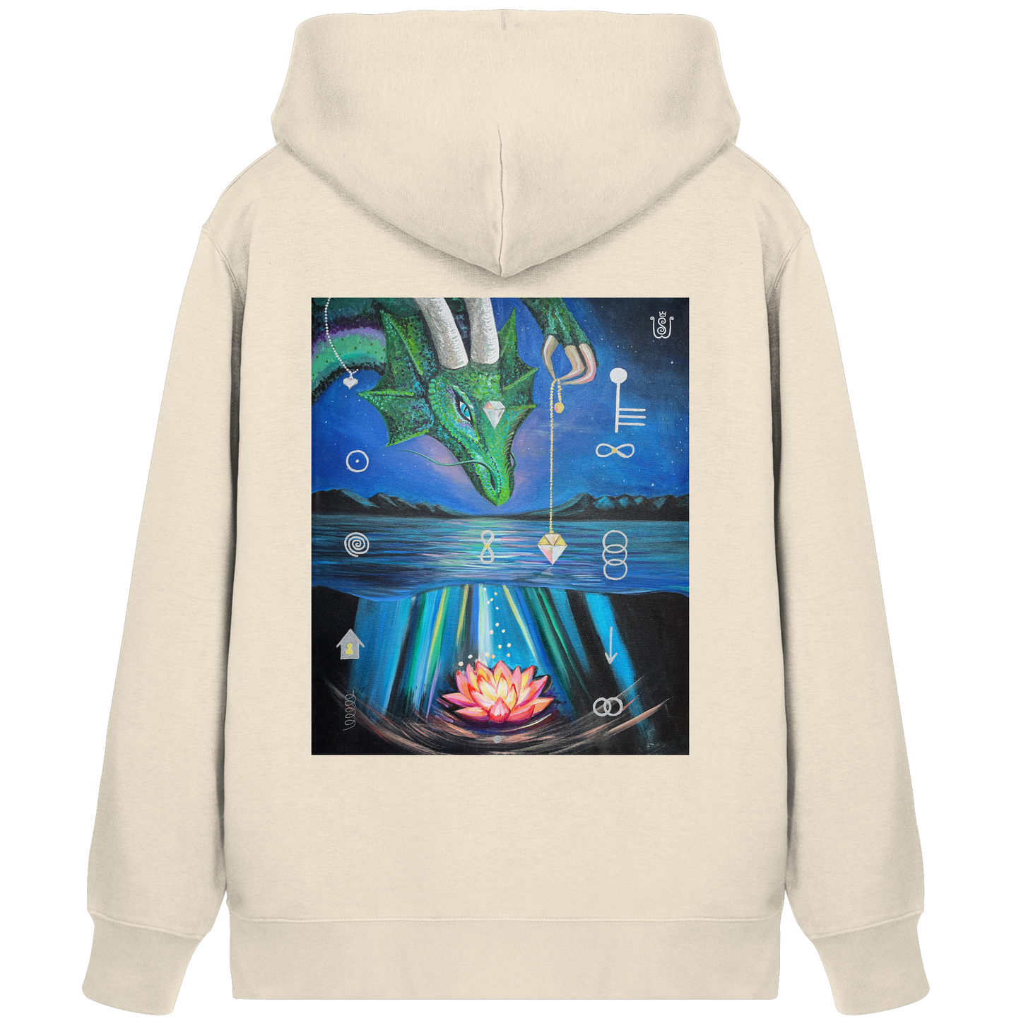 Zeitenwende-Drache - Organic Zipper