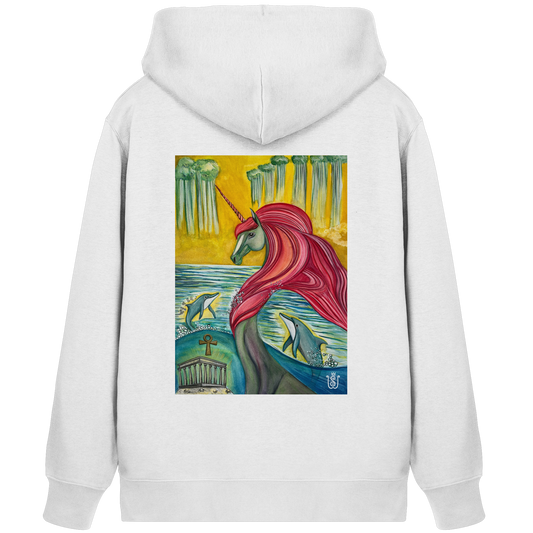 Das Seelenlicht-Einhorn - Organic Zipper