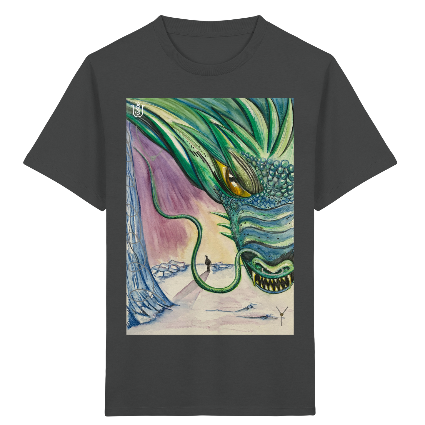 Der Wut-Drache - Kids Organic Shirt