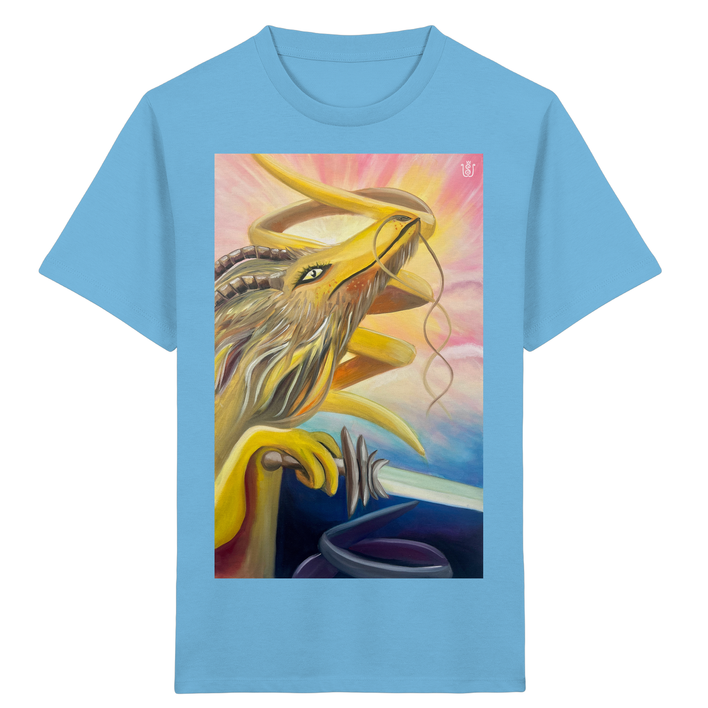 Der Spiraldrache - Kids Organic Shirt