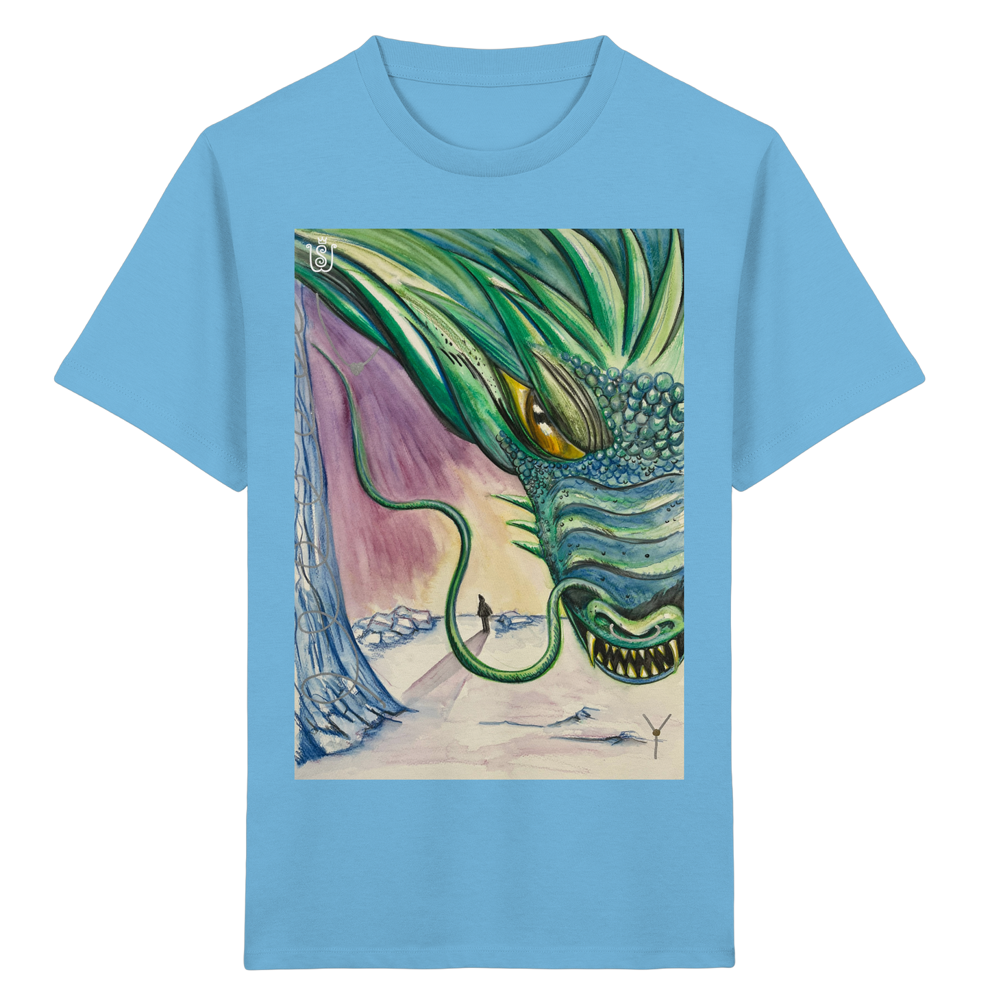 Der Wut-Drache - Kids Organic Shirt