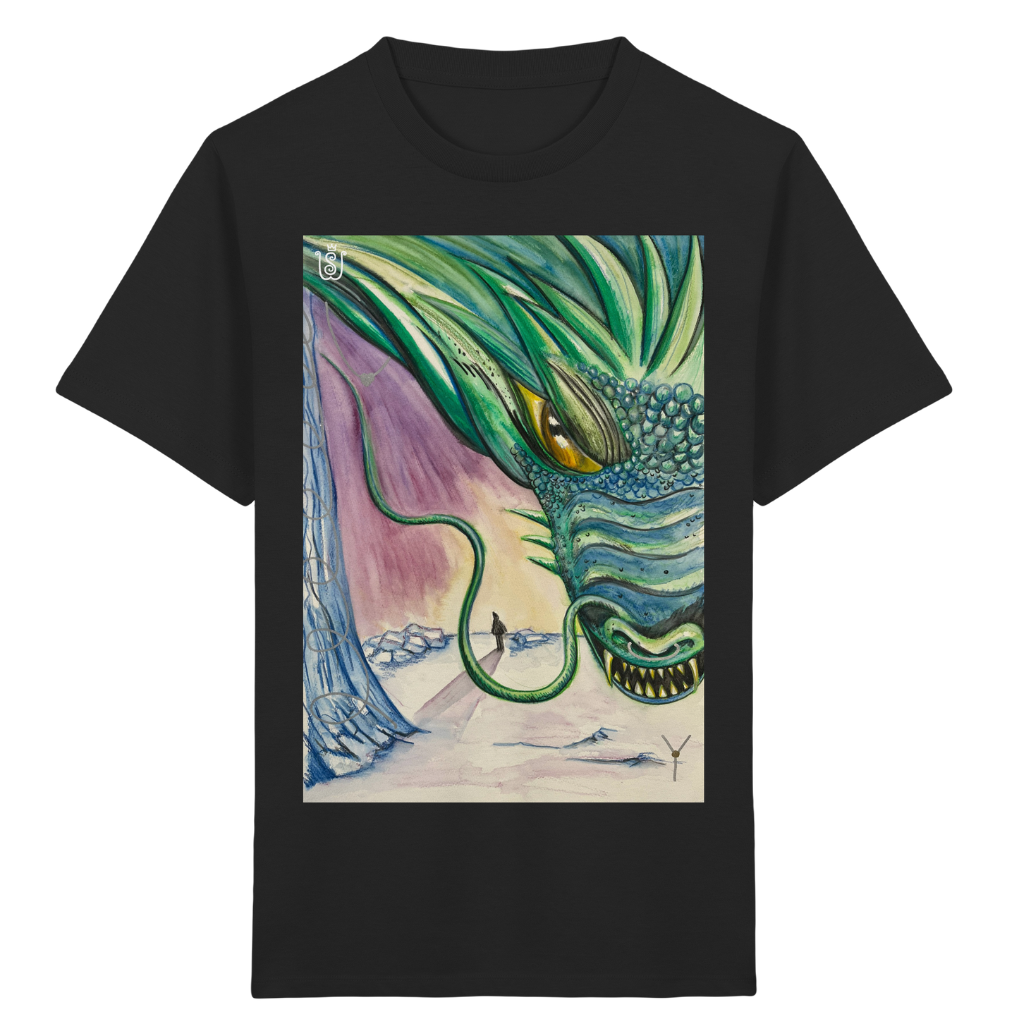 Der Wut-Drache - Kids Organic Shirt
