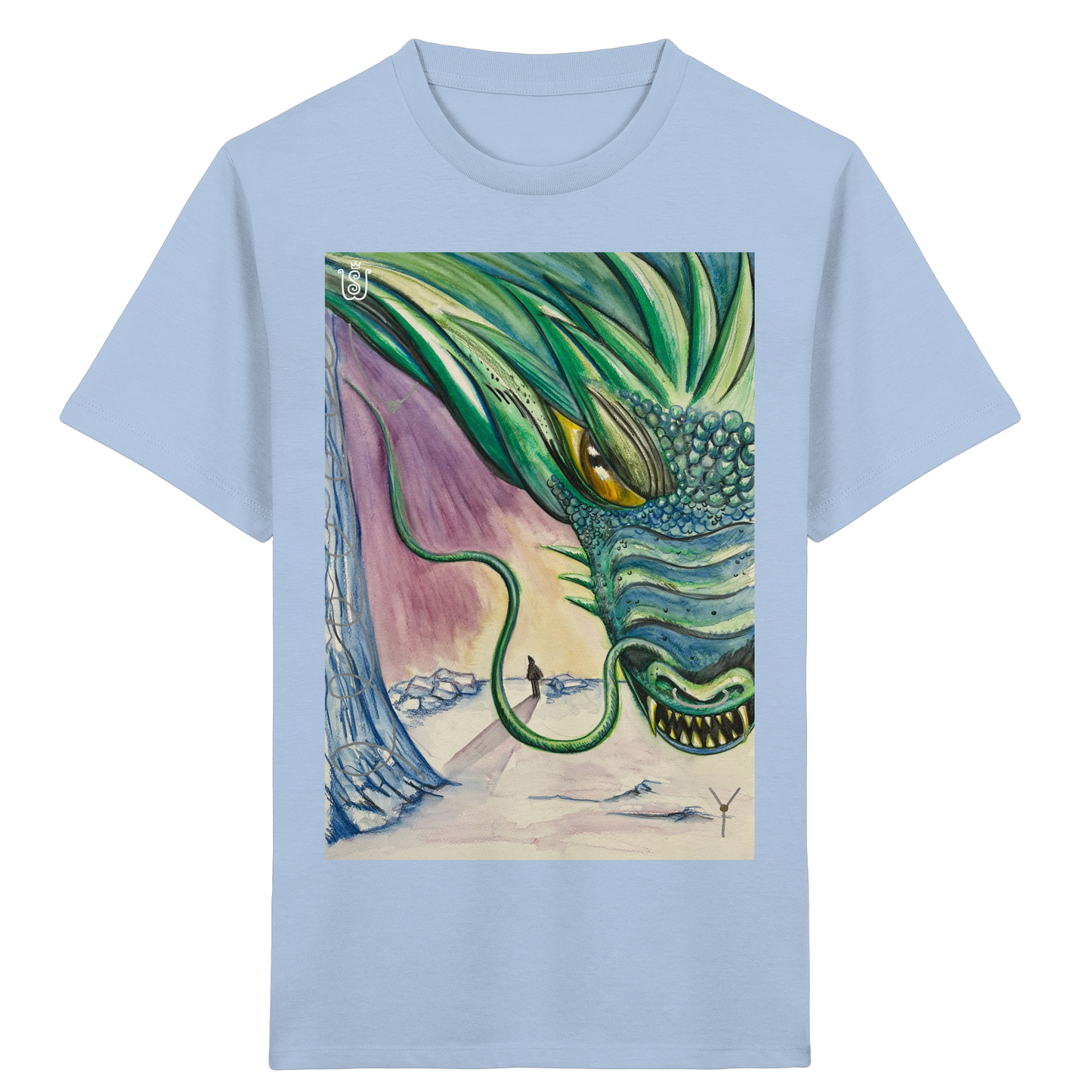 Der Wut-Drache - Kids Organic Shirt