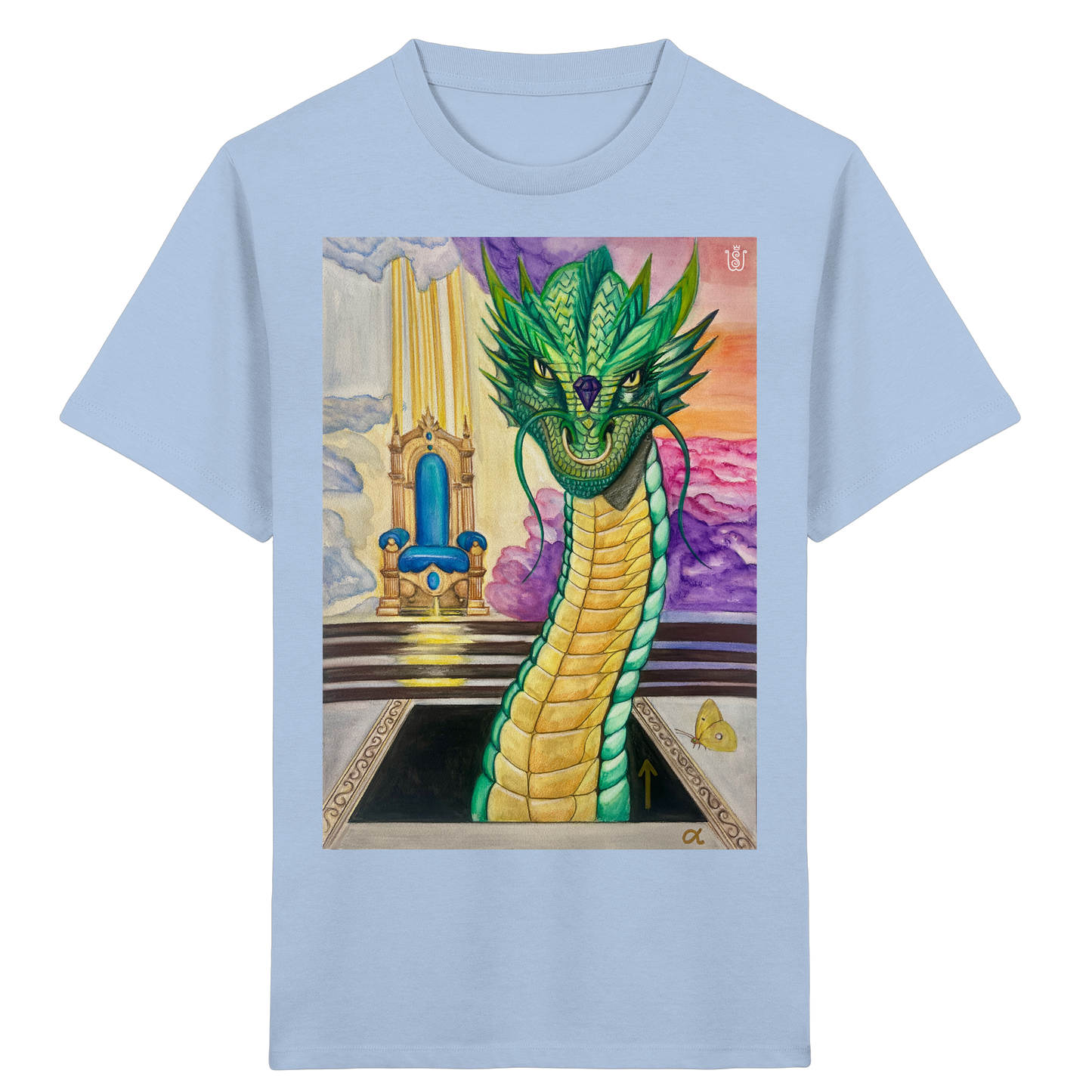 Der Auferstehungs-Drache - Kids Organic Shirt