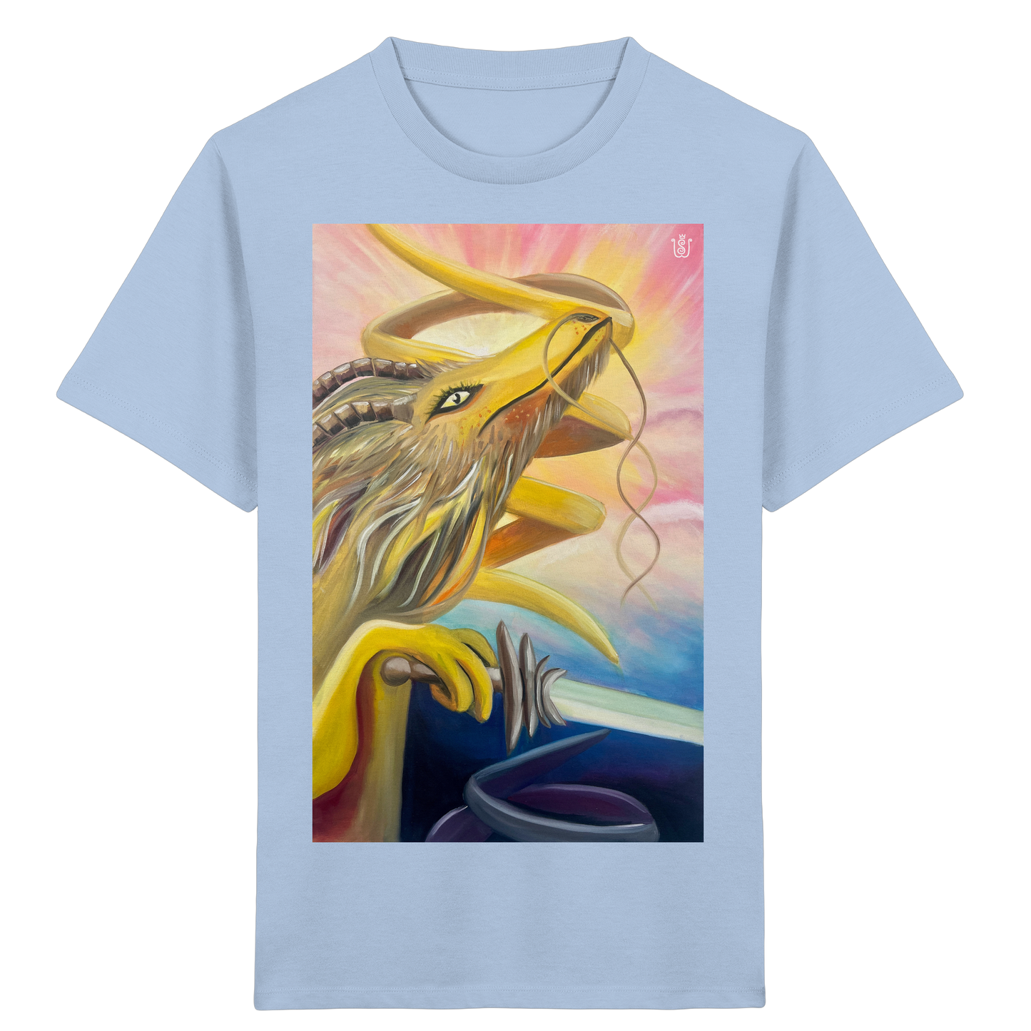 Der Spiraldrache - Kids Organic Shirt