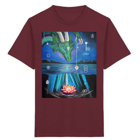 Zeitenwende-Drache  - Kids Organic Shirt