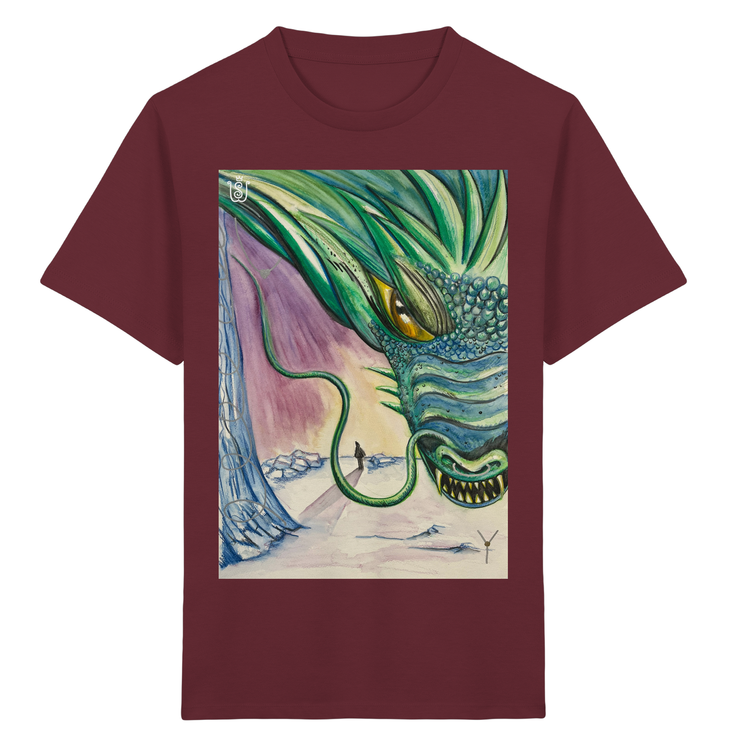 Der Wut-Drache - Kids Organic Shirt