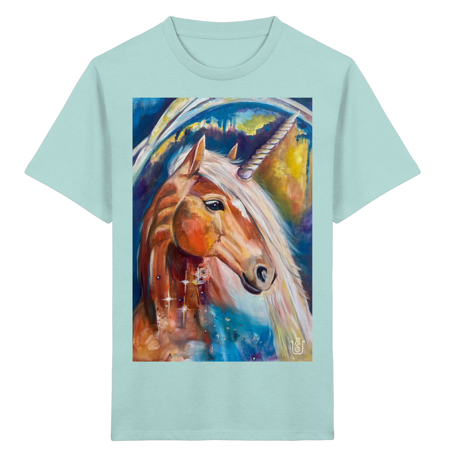 Starseed-Einhorn - Kids Organic Shirt