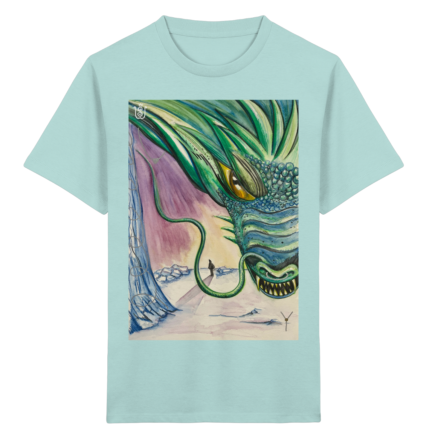 Der Wut-Drache - Kids Organic Shirt
