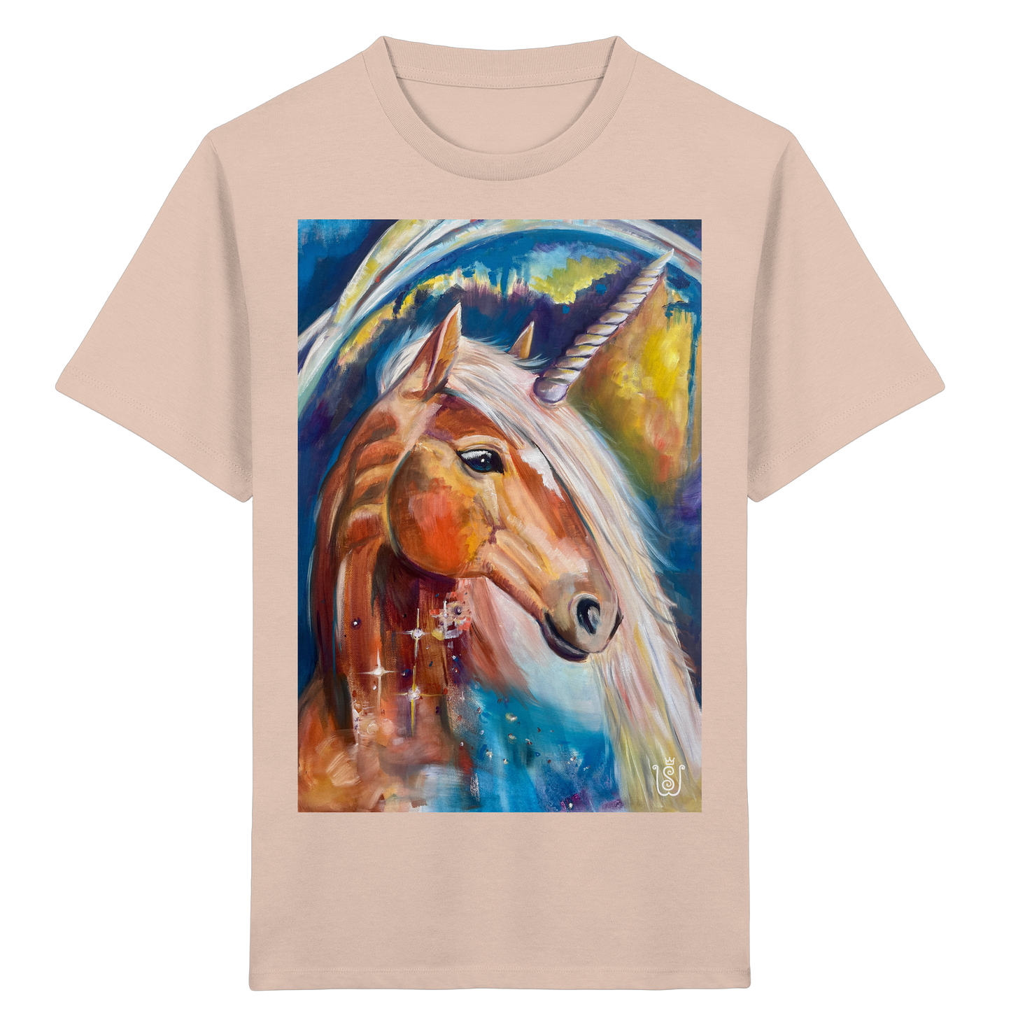 Starseed-Einhorn - Kids Organic Shirt