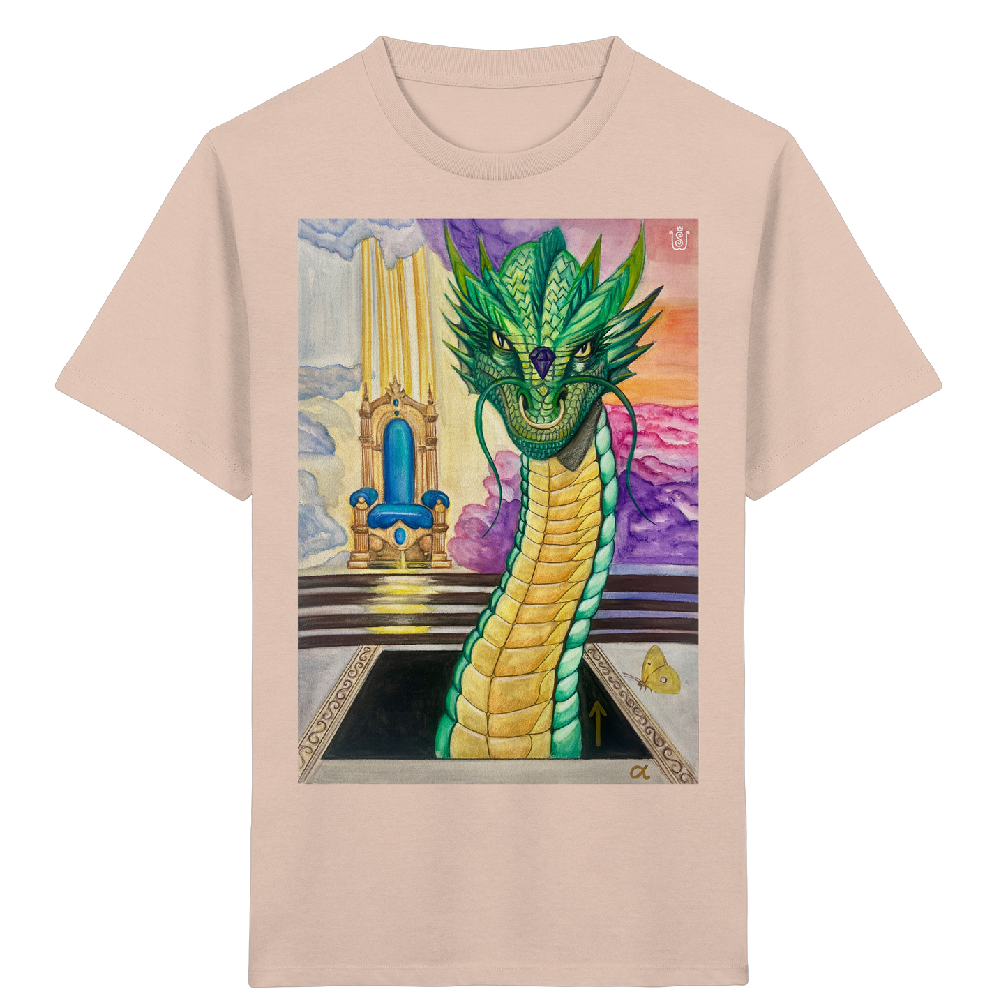 Der Auferstehungs-Drache - Kids Organic Shirt