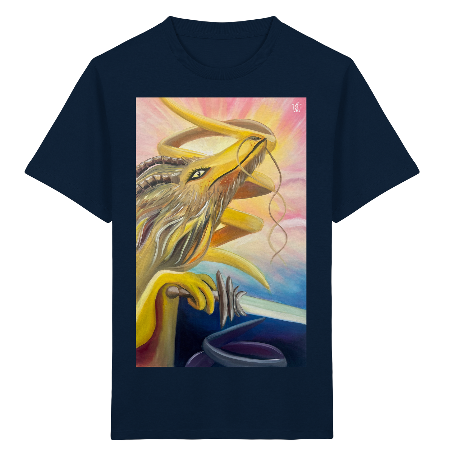 Der Spiraldrache - Kids Organic Shirt