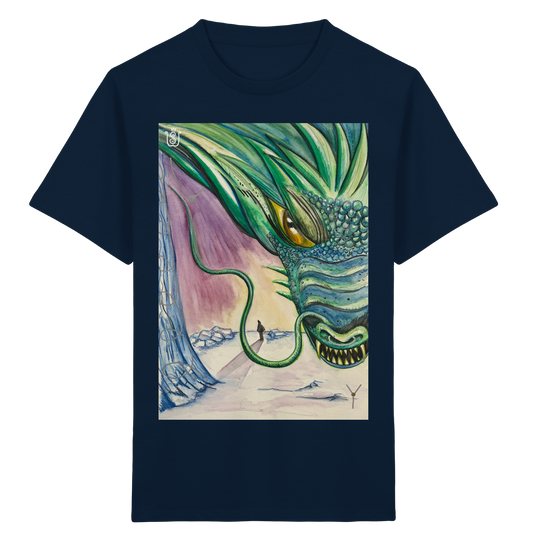 Der Wut-Drache  - Kids Organic Shirt