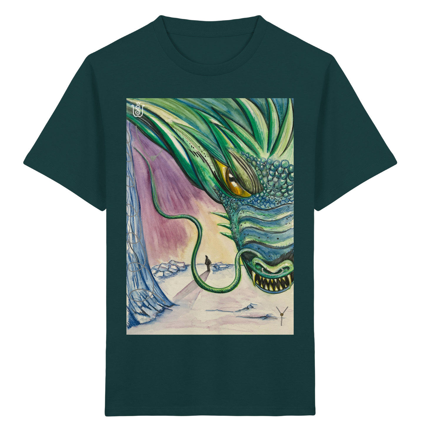 Der Wut-Drache - Kids Organic Shirt