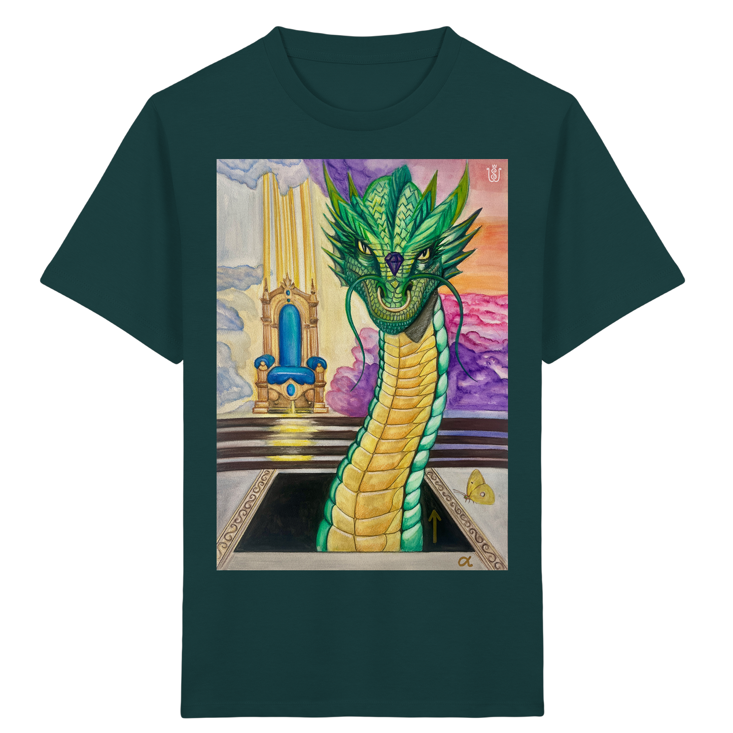 Der Auferstehungs-Drache - Kids Organic Shirt