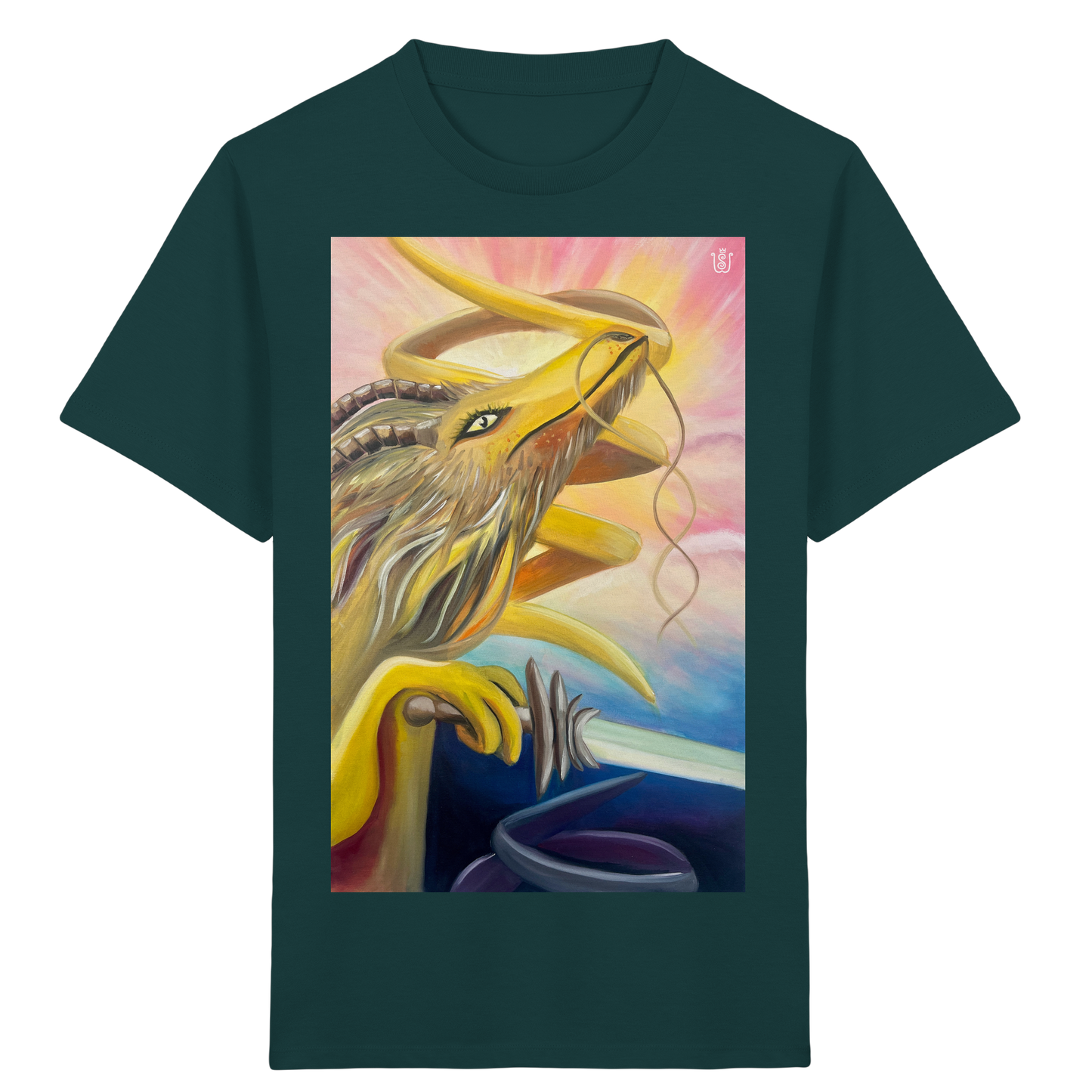 Der Spiraldrache - Kids Organic Shirt