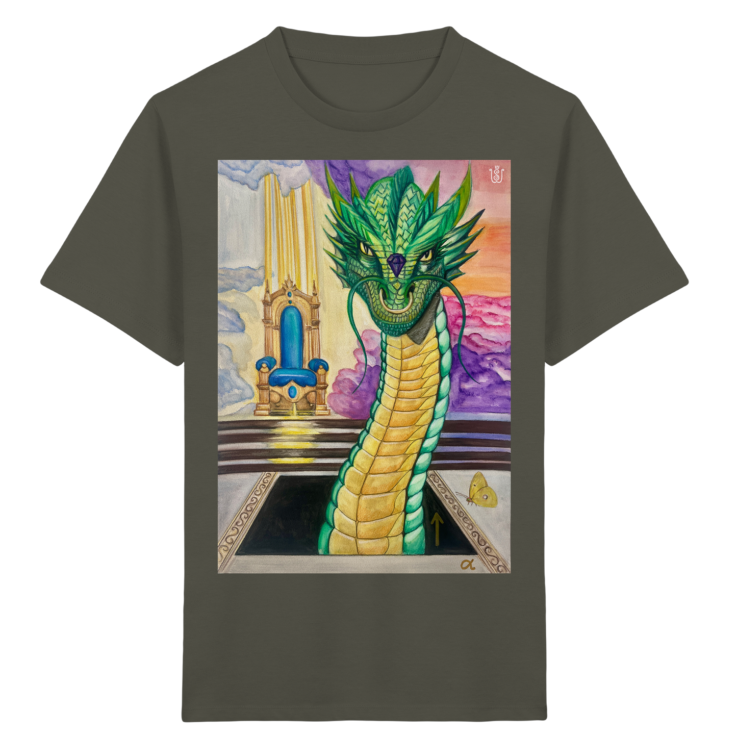 Der Auferstehungs-Drache - Kids Organic Shirt