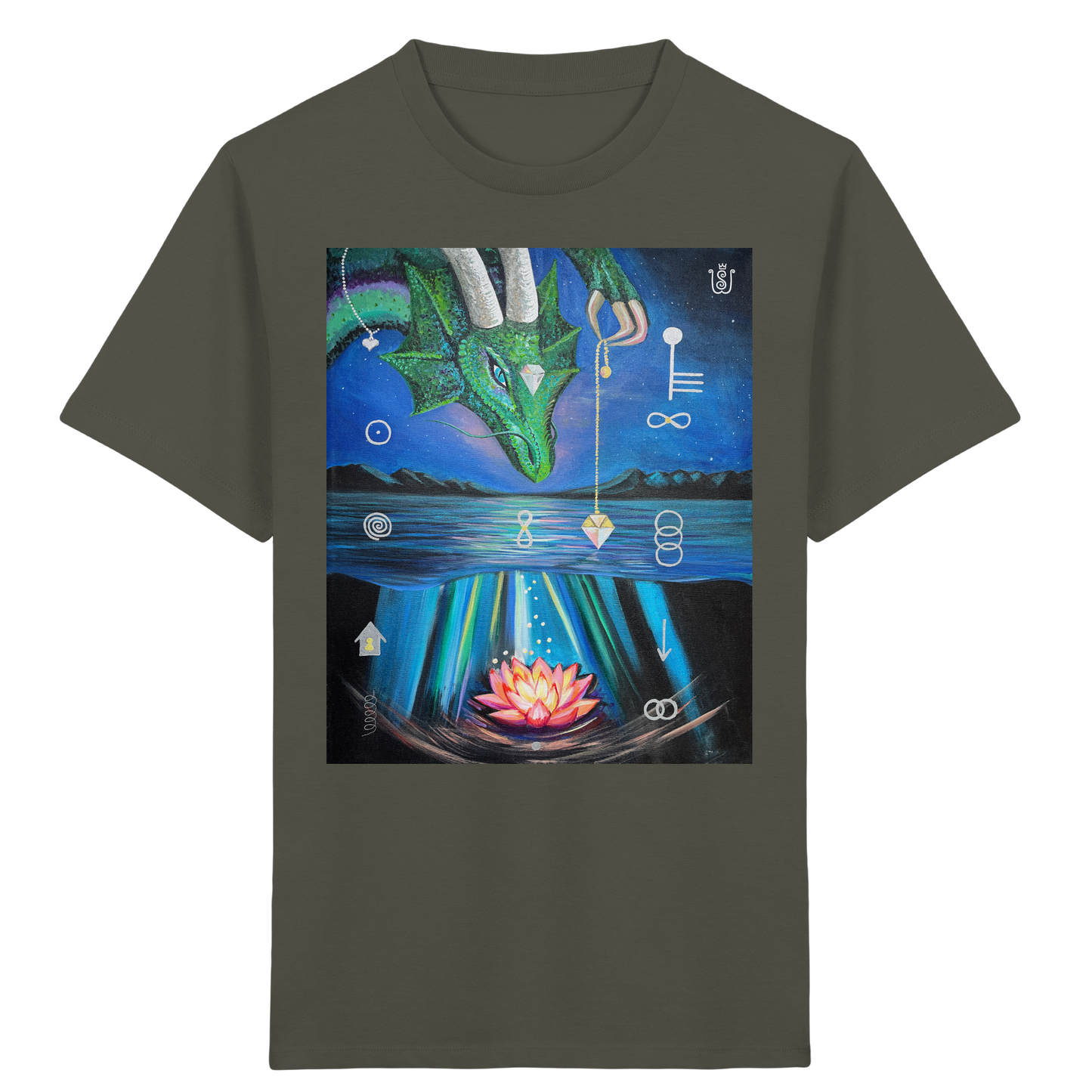 Zeitenwende-Drache - Kids Organic Shirt