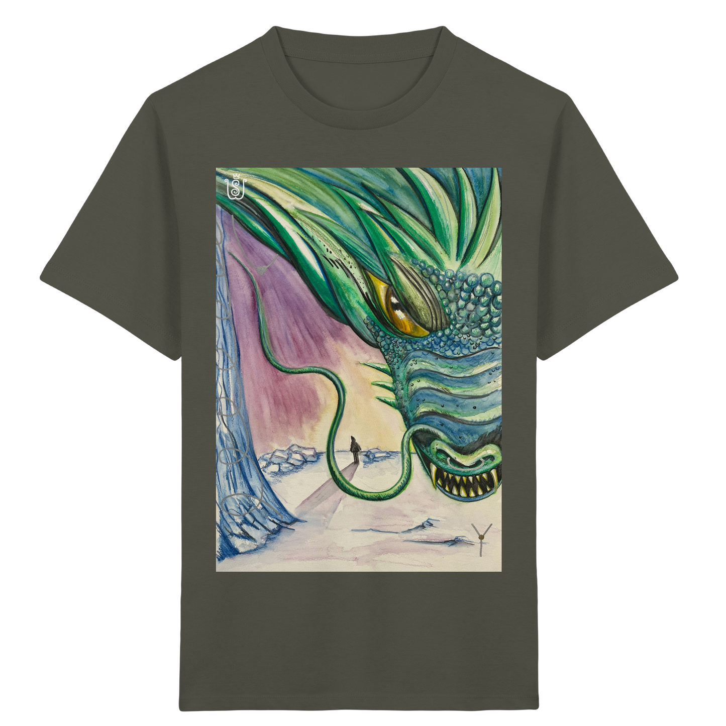 Der Wut-Drache - Kids Organic Shirt