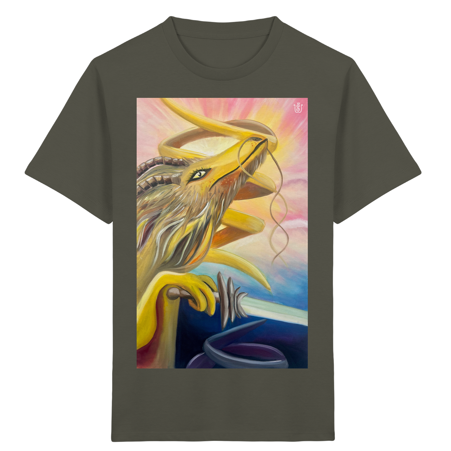 Der Spiraldrache - Kids Organic Shirt