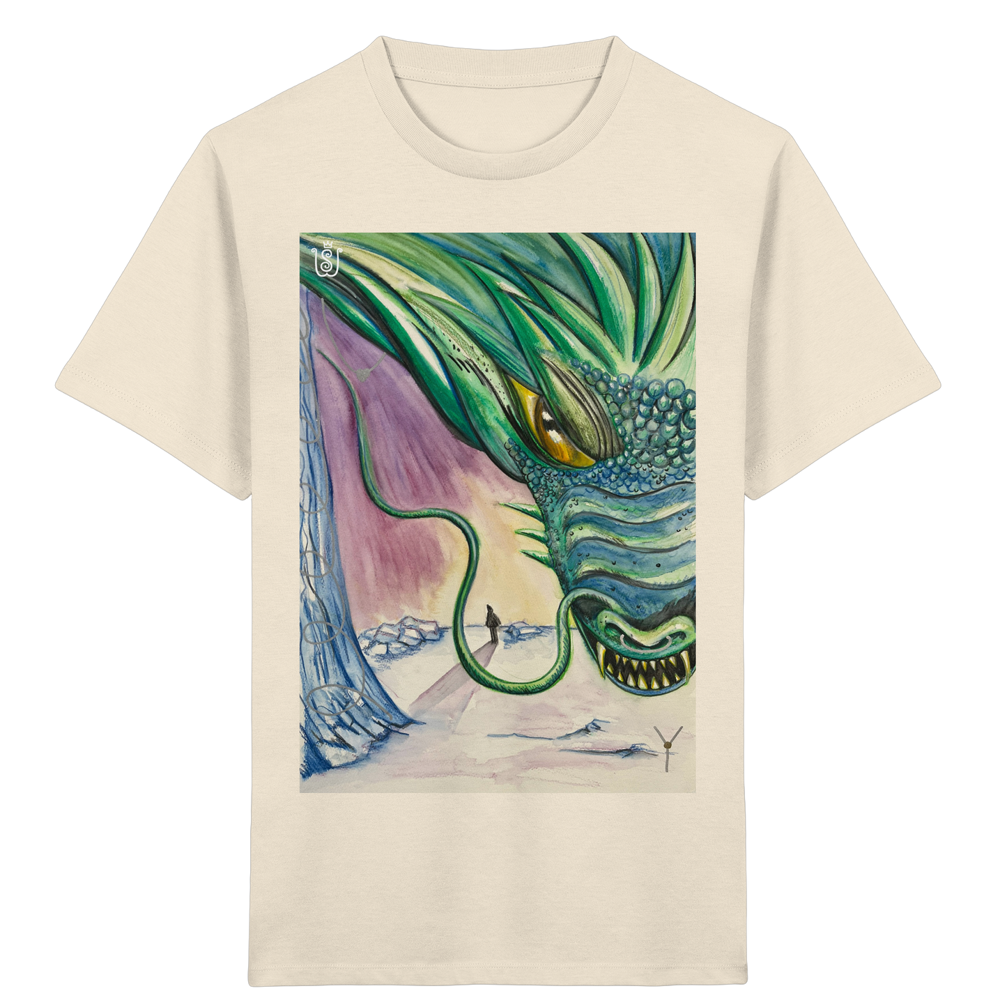 Der Wut-Drache - Kids Organic Shirt