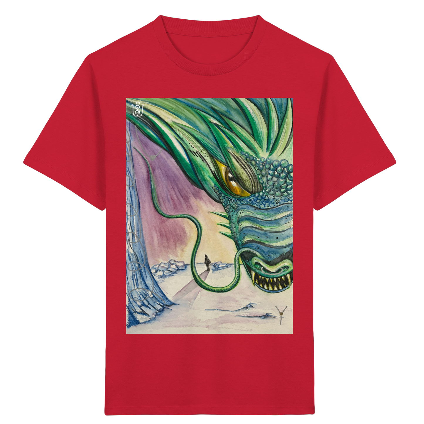 Der Wut-Drache - Kids Organic Shirt