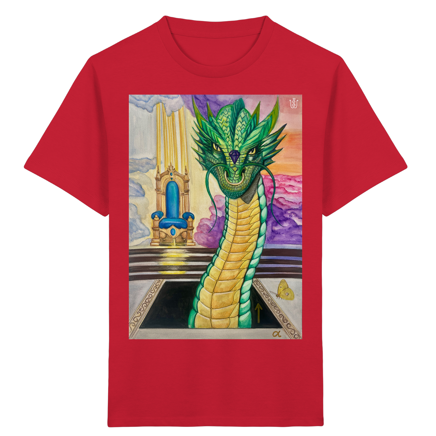 Der Auferstehungs-Drache - Kids Organic Shirt