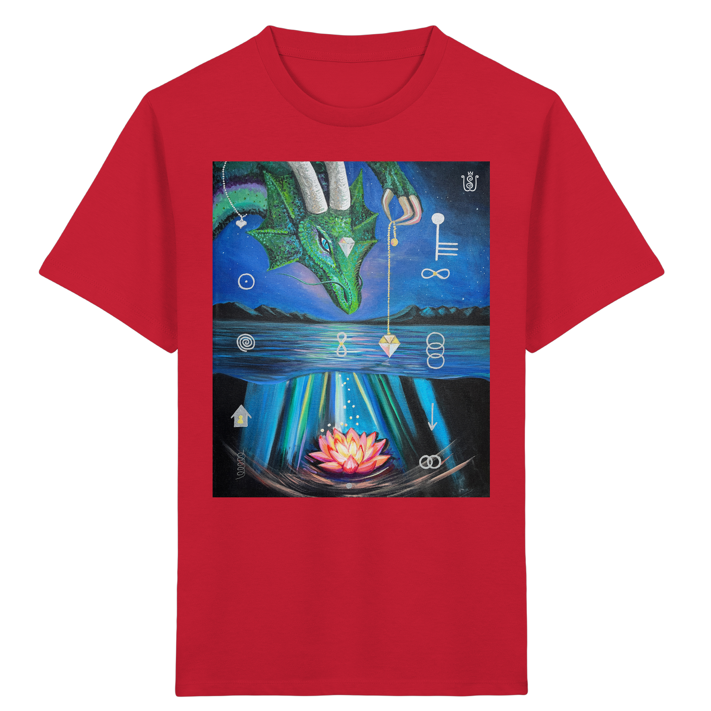 Zeitenwende-Drache - Kids Organic Shirt