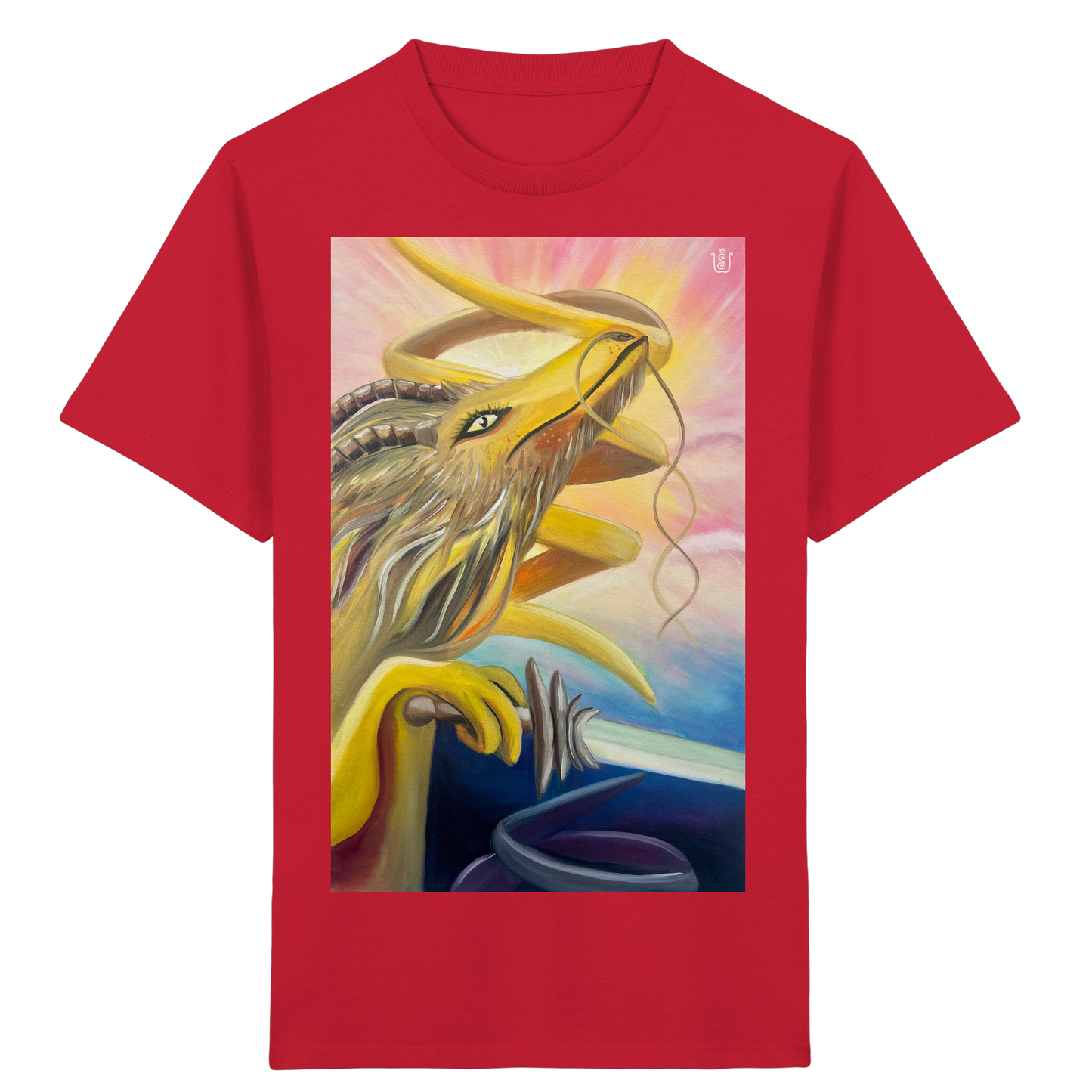 Der Spiraldrache - Kids Organic Shirt
