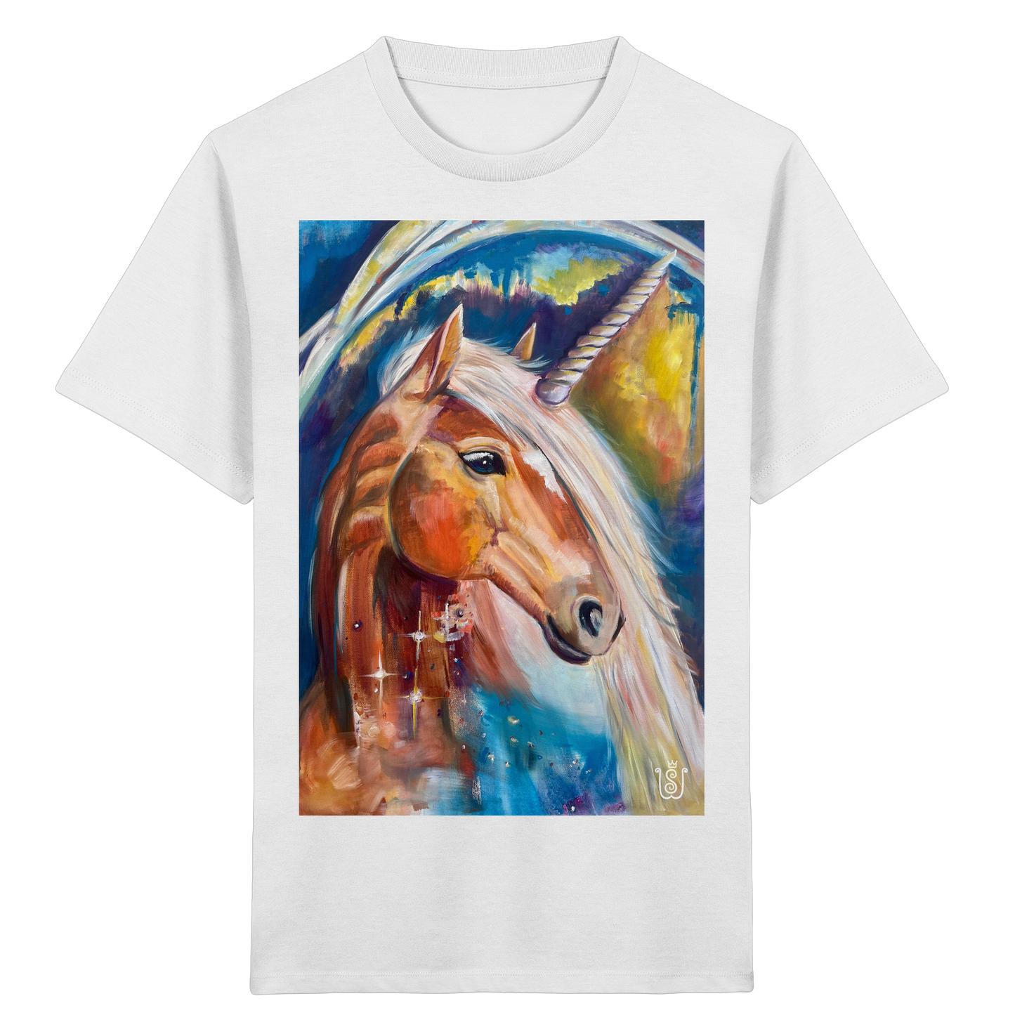 Starseed-Einhorn - Kids Organic Shirt