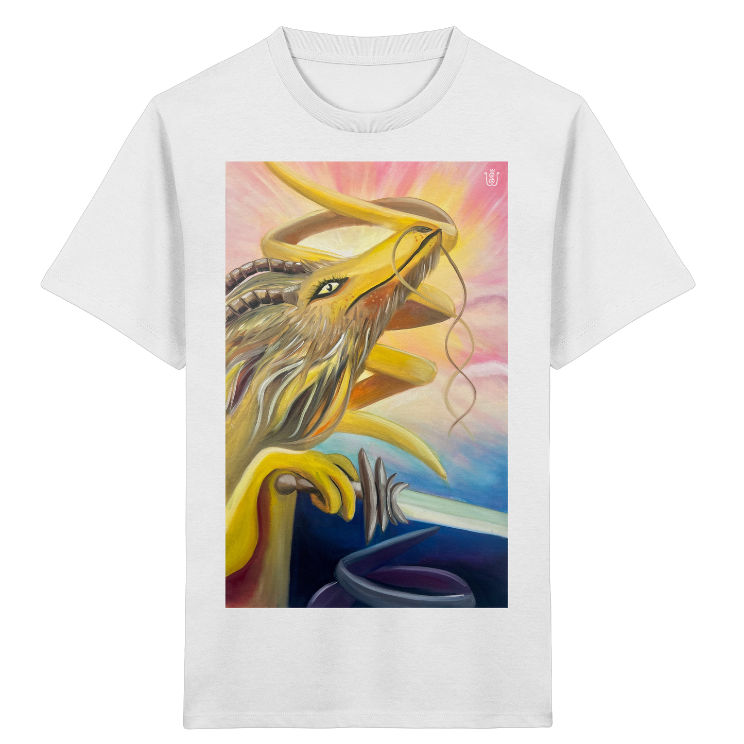 Der Spiraldrache - Kids Organic Shirt