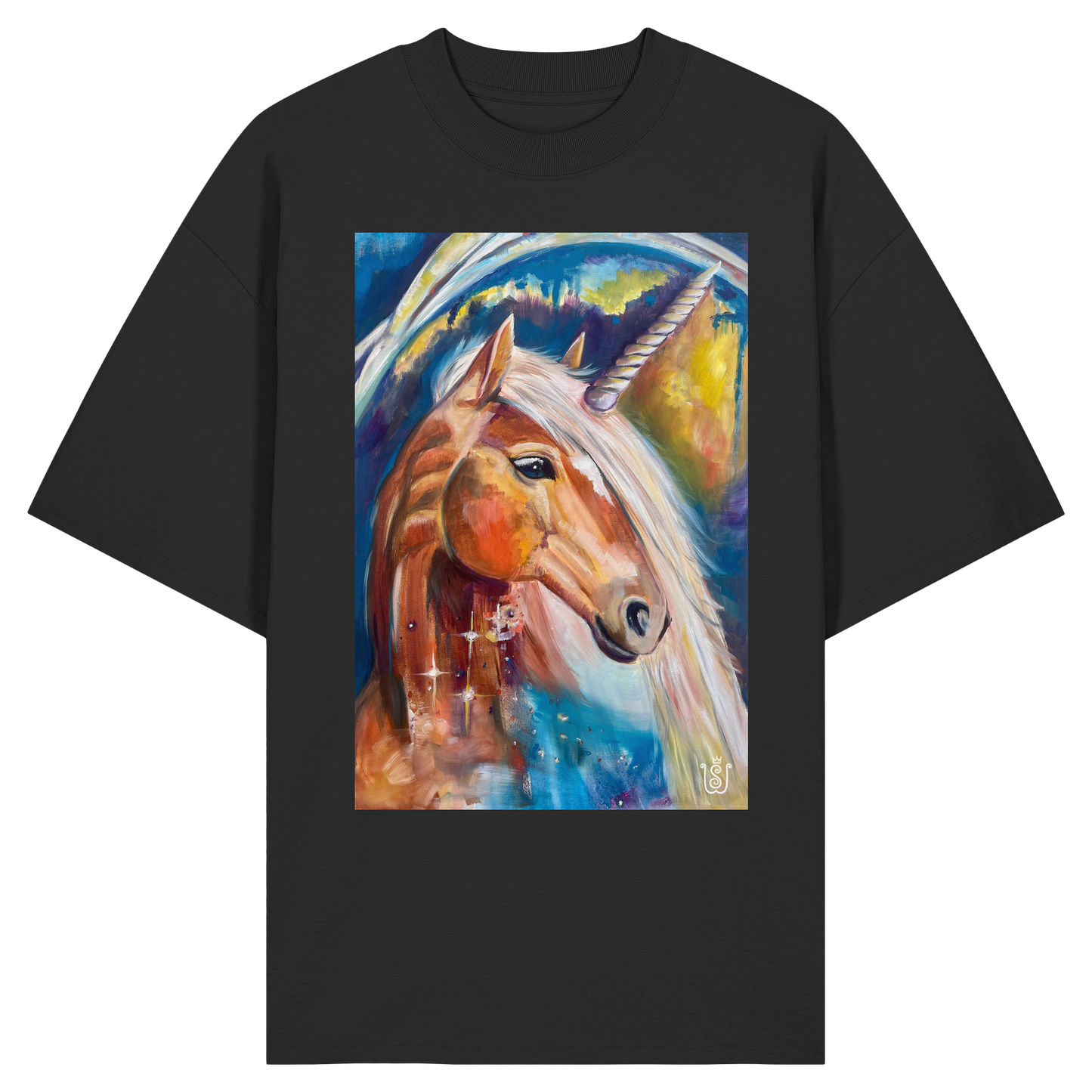 Starseed-Einhorn - Organic Oversize Shirt