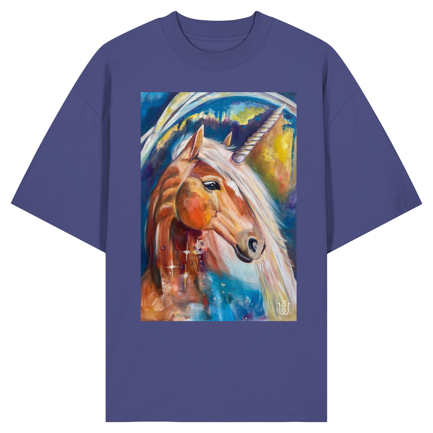 Starseed-Einhorn - Organic Oversize Shirt