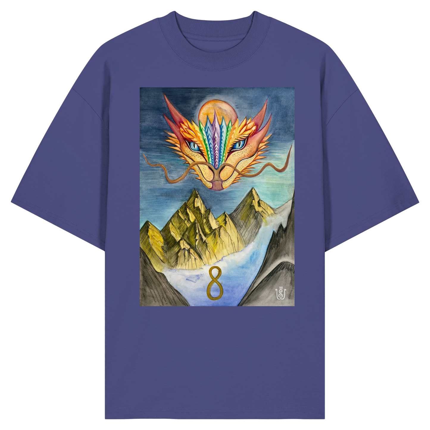 Der Wandel-Drache - Organic Oversize Shirt