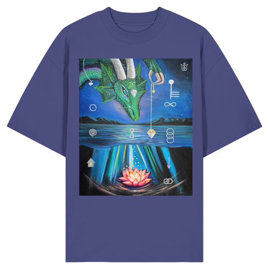 Zeitenwende-Drache  - Organic Oversize Shirt