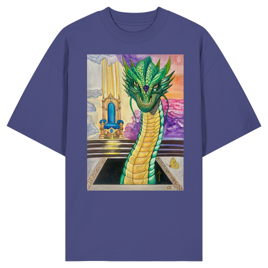 Der Auferstehungs-Drache - Organic Oversize Shirt