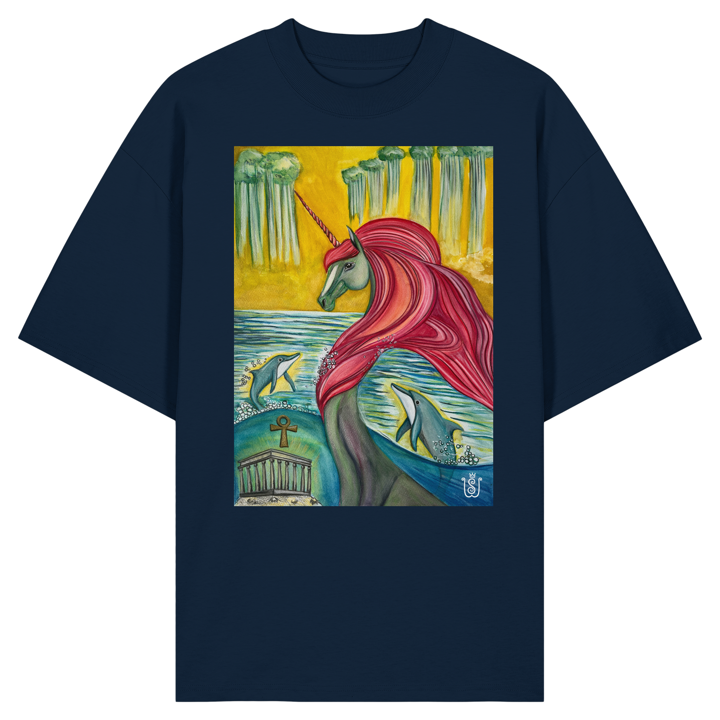 Das Seelenlicht-Einhorn - Organic Oversize Shirt