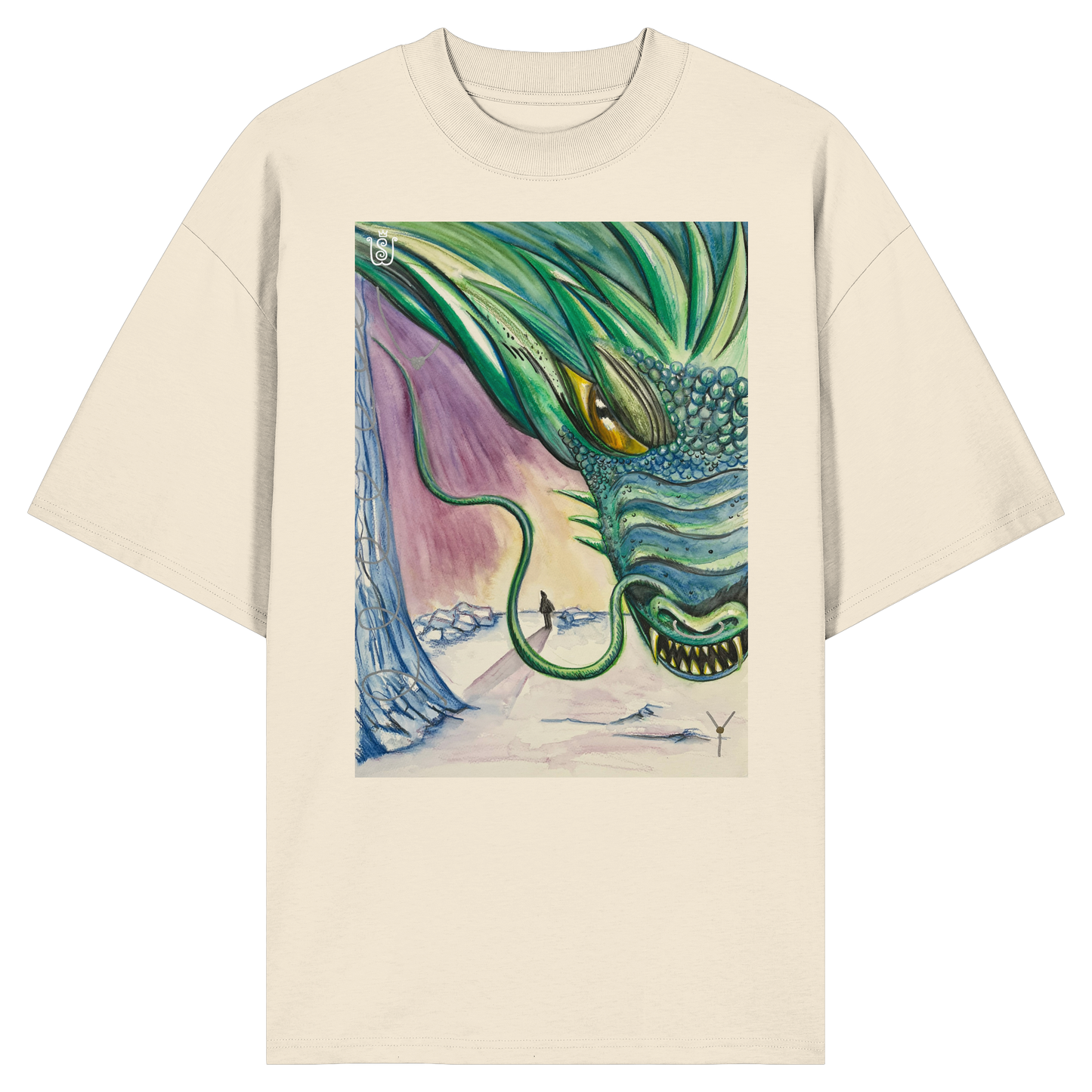 Der Wut-Drache - Organic Oversize Shirt