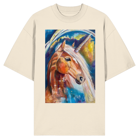 Starseed-Einhorn - Organic Oversize Shirt