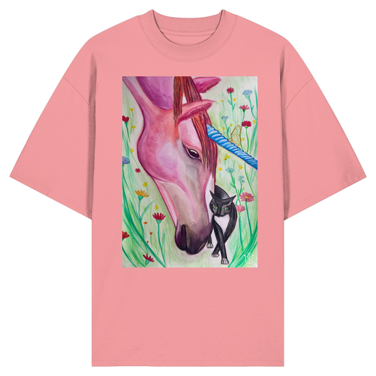 Das Einhorn des Mitgefühls - Organic Oversize Shirt