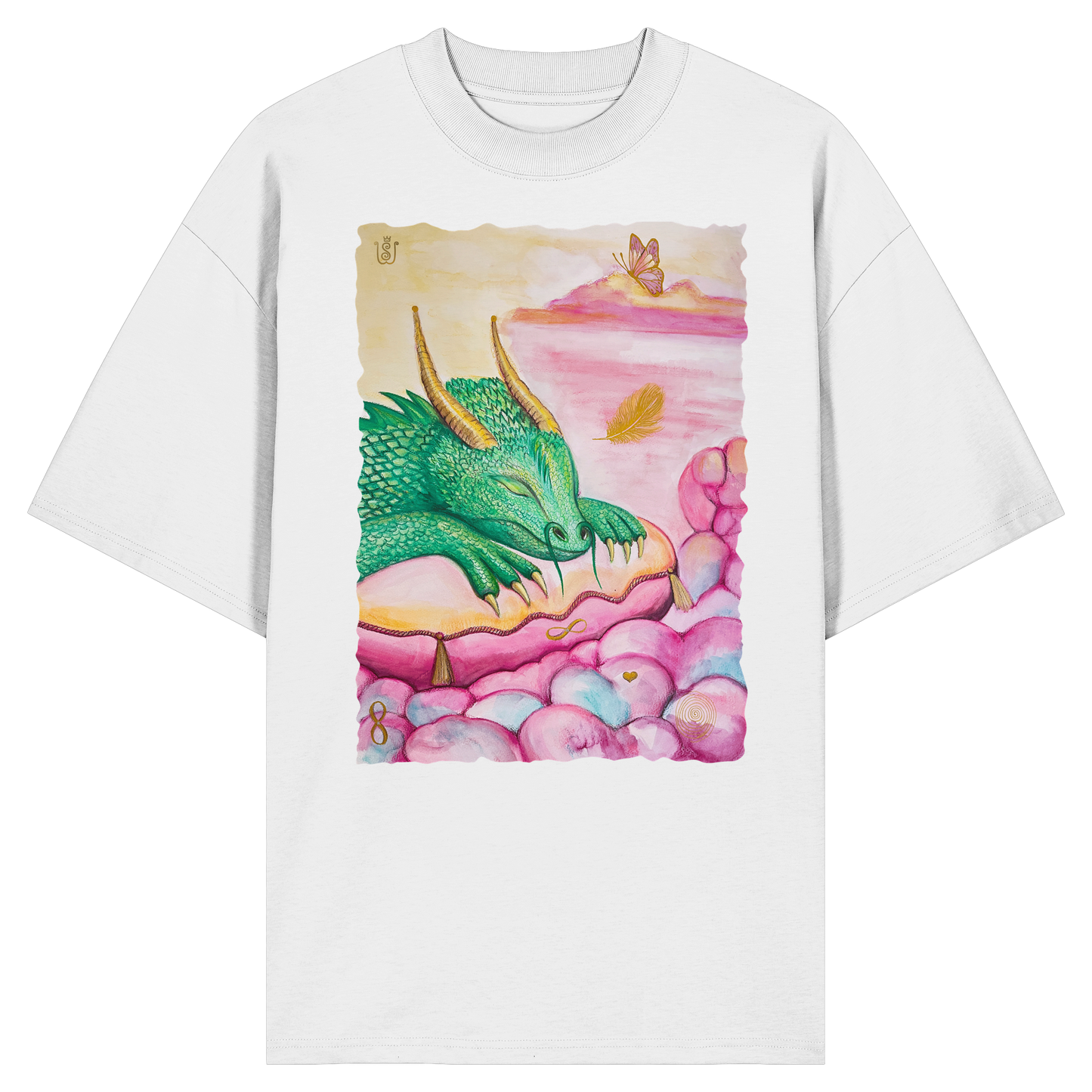 Leichtigkeitsdrache - Organic Oversize Shirt
