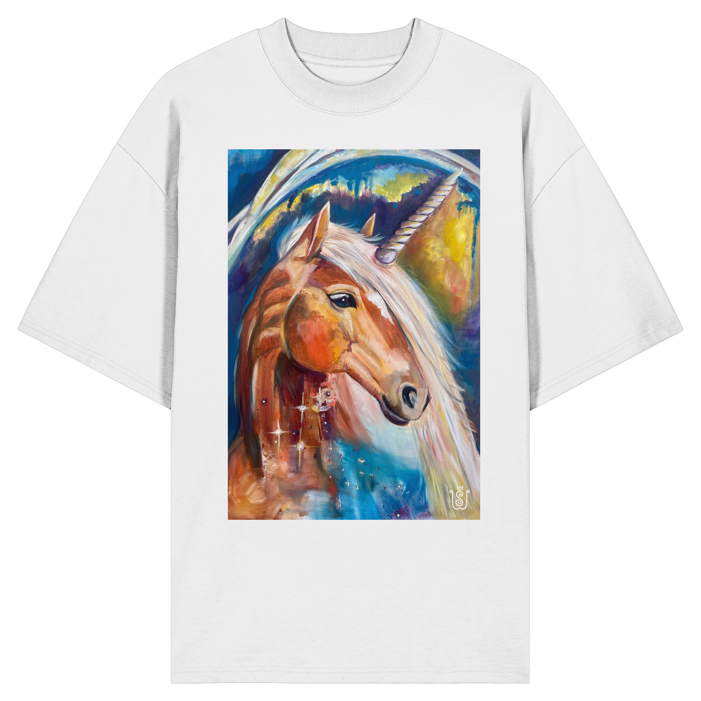 Starseed-Einhorn - Organic Oversize Shirt