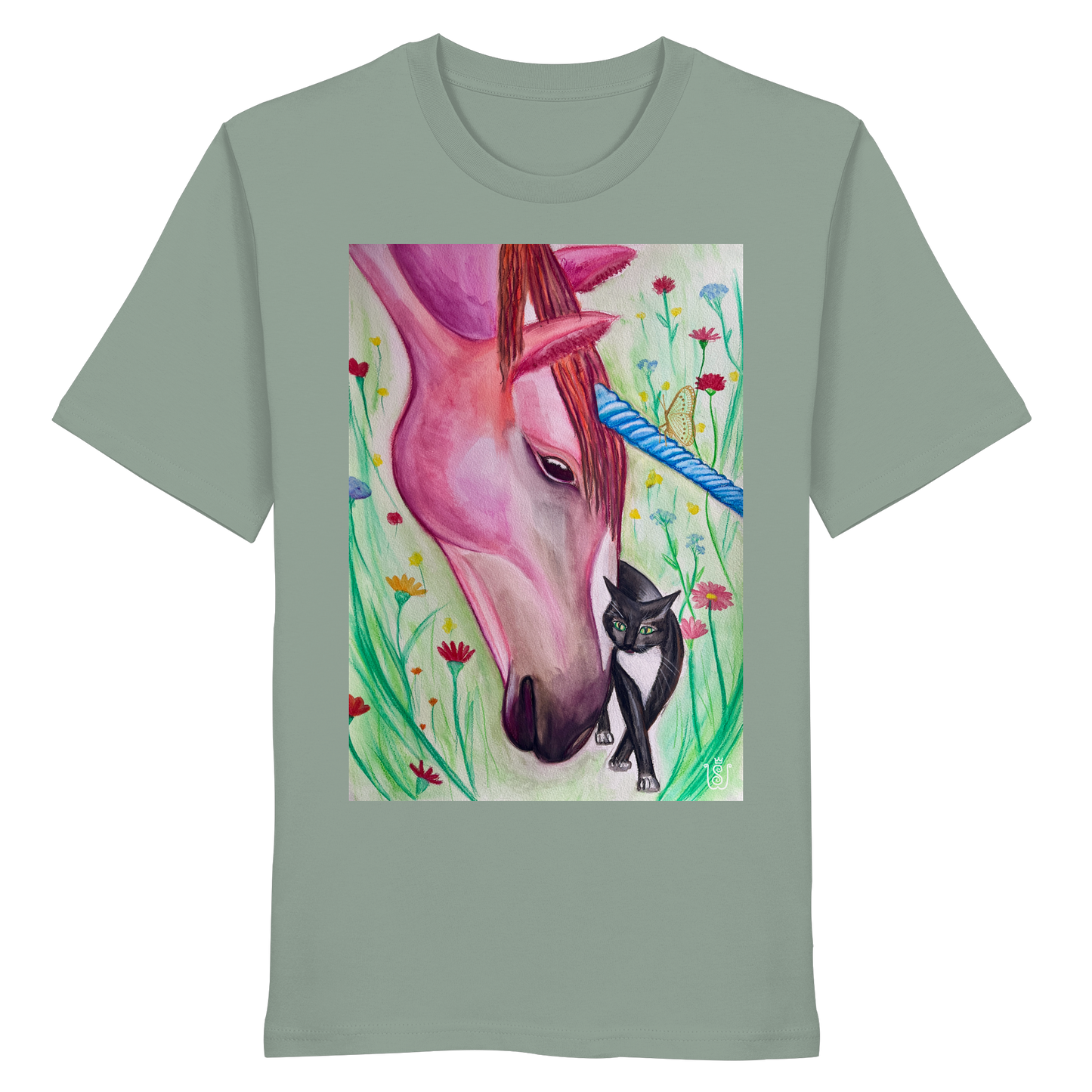 Das Einhorn des Mitgefühls - Organic Shirt