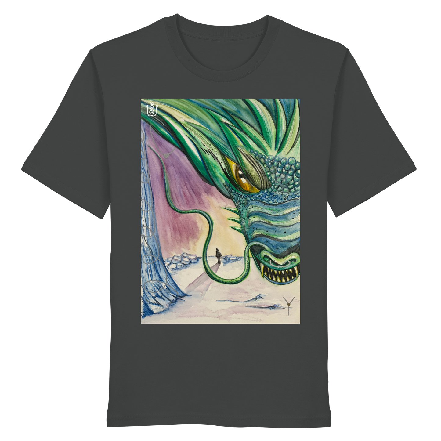 Der Wut-Drache - Organic Shirt