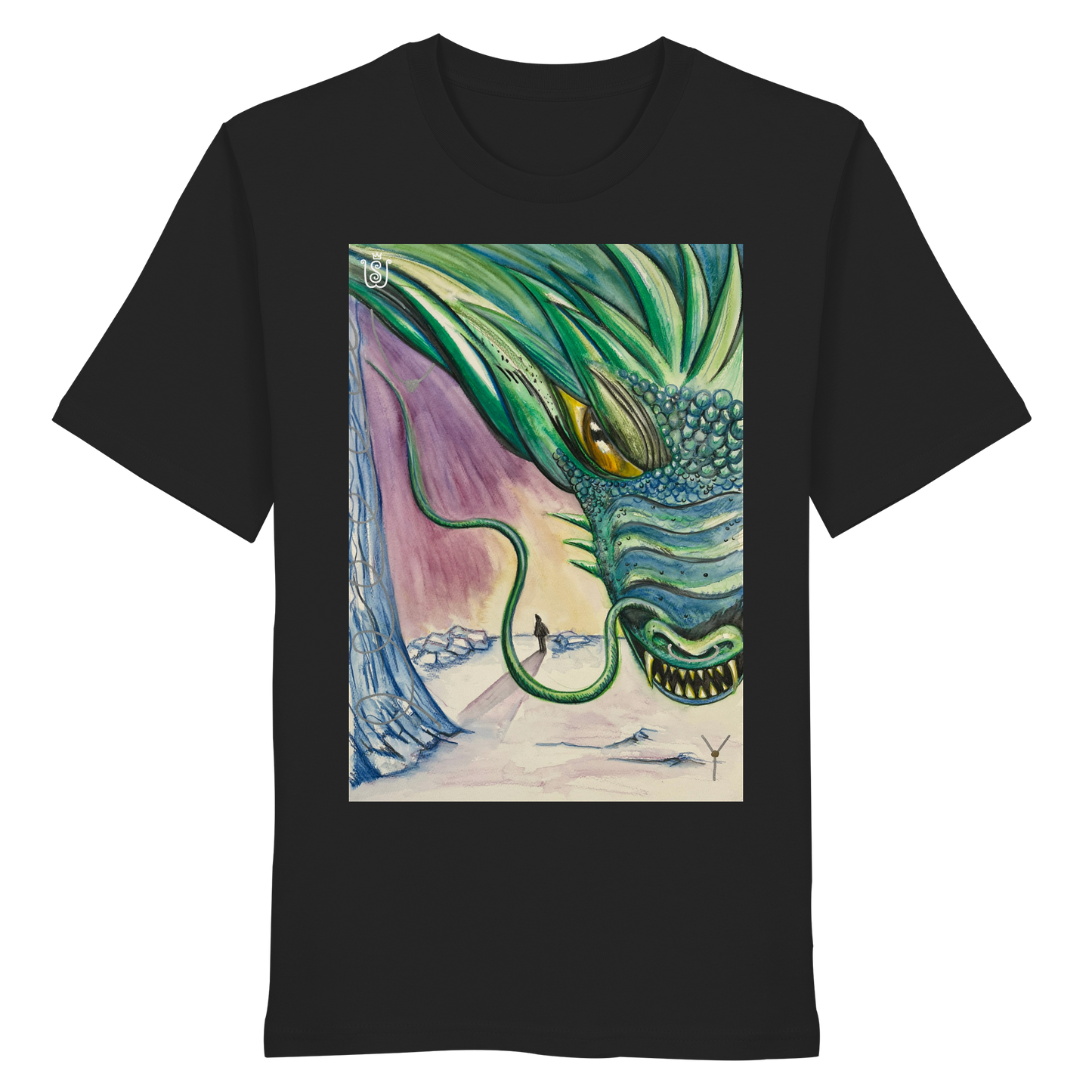 Der Wut-Drache - Organic Shirt
