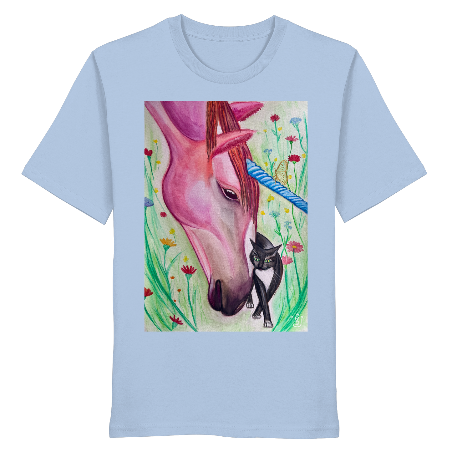 Das Einhorn des Mitgefühls - Organic Shirt