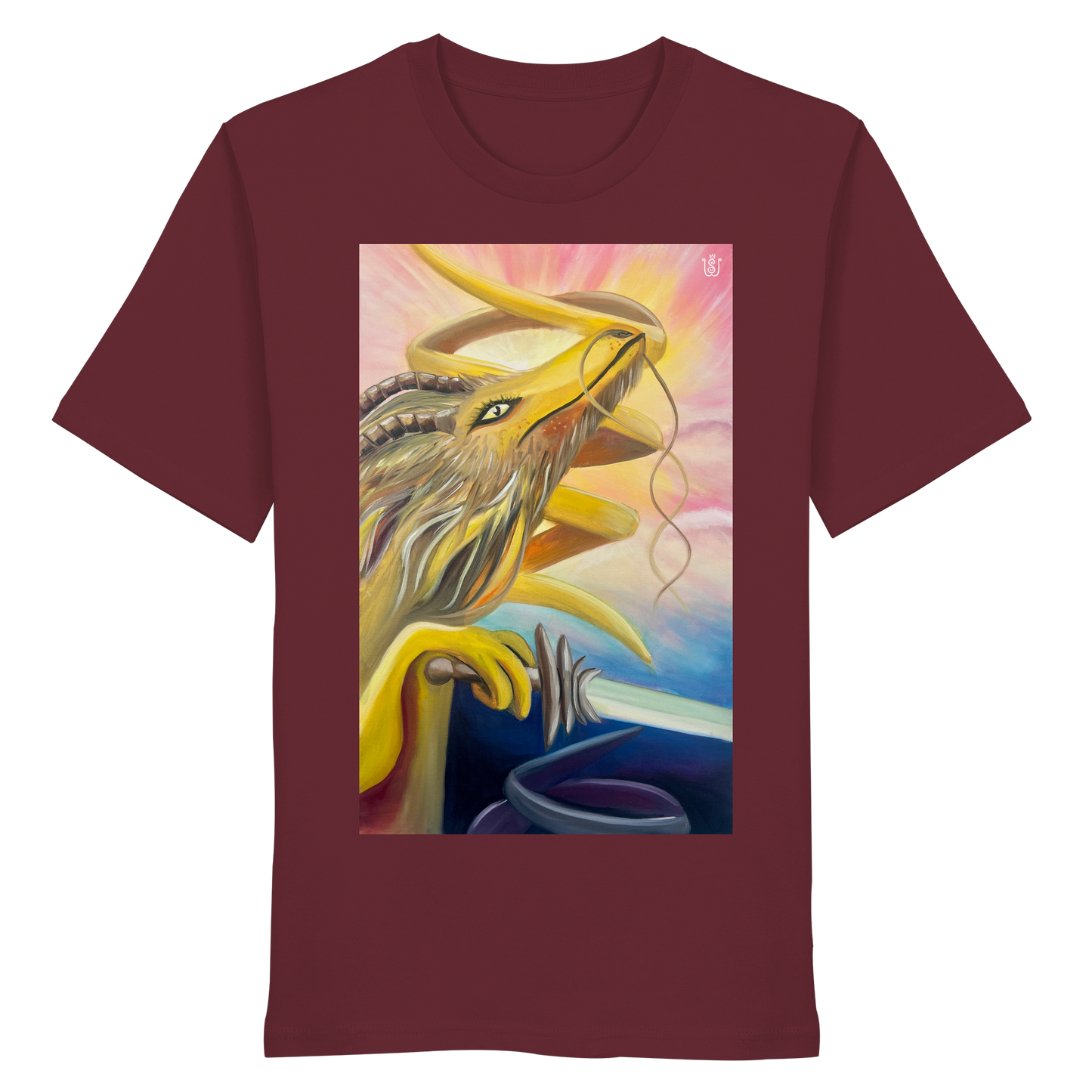 Der Spiraldrache - Organic Shirt
