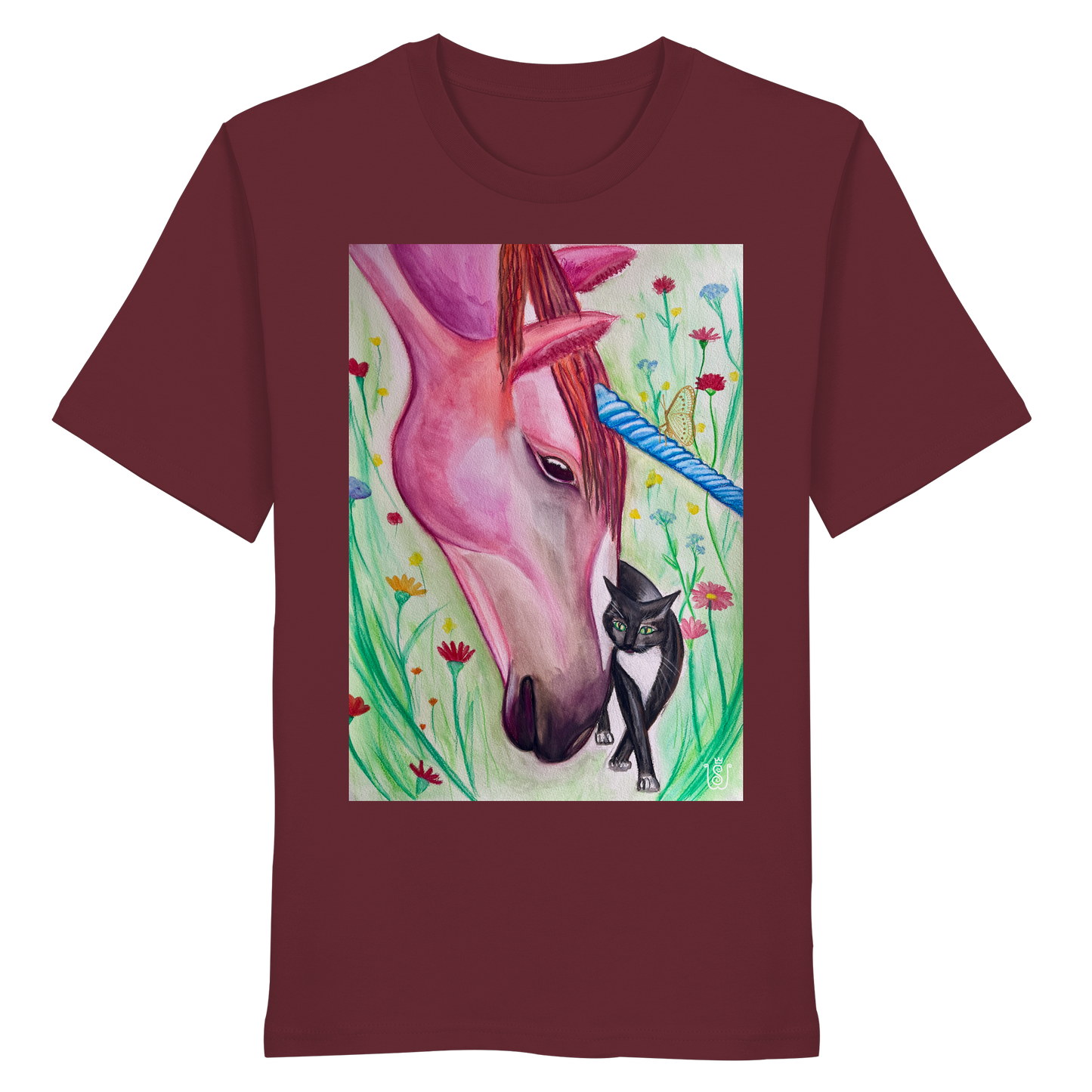 Das Einhorn des Mitgefühls - Organic Shirt